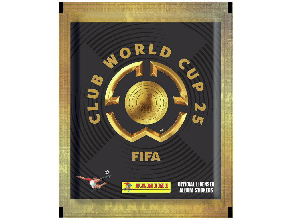 Enveloppe 25 pour la Coupe du Monde des Clubs Fifa avec 5 autocollants