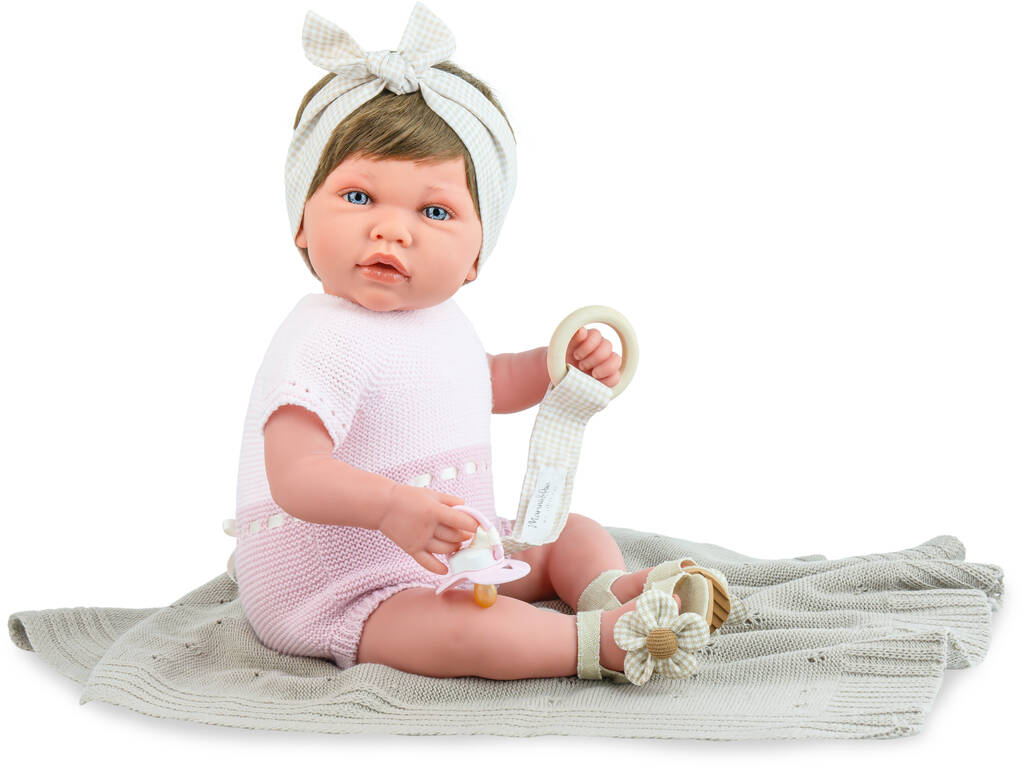 Poupée Reborn Ane Vichy Flower 45 cm.