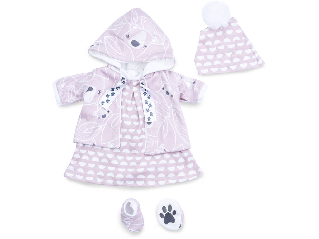 Robe pour poupée de 45 cm Alina avec bonnet