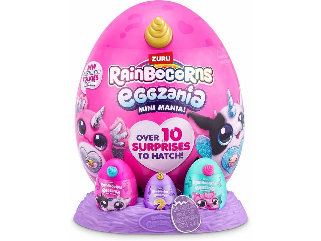 RainboCorns Œuf surprise Eggzmania