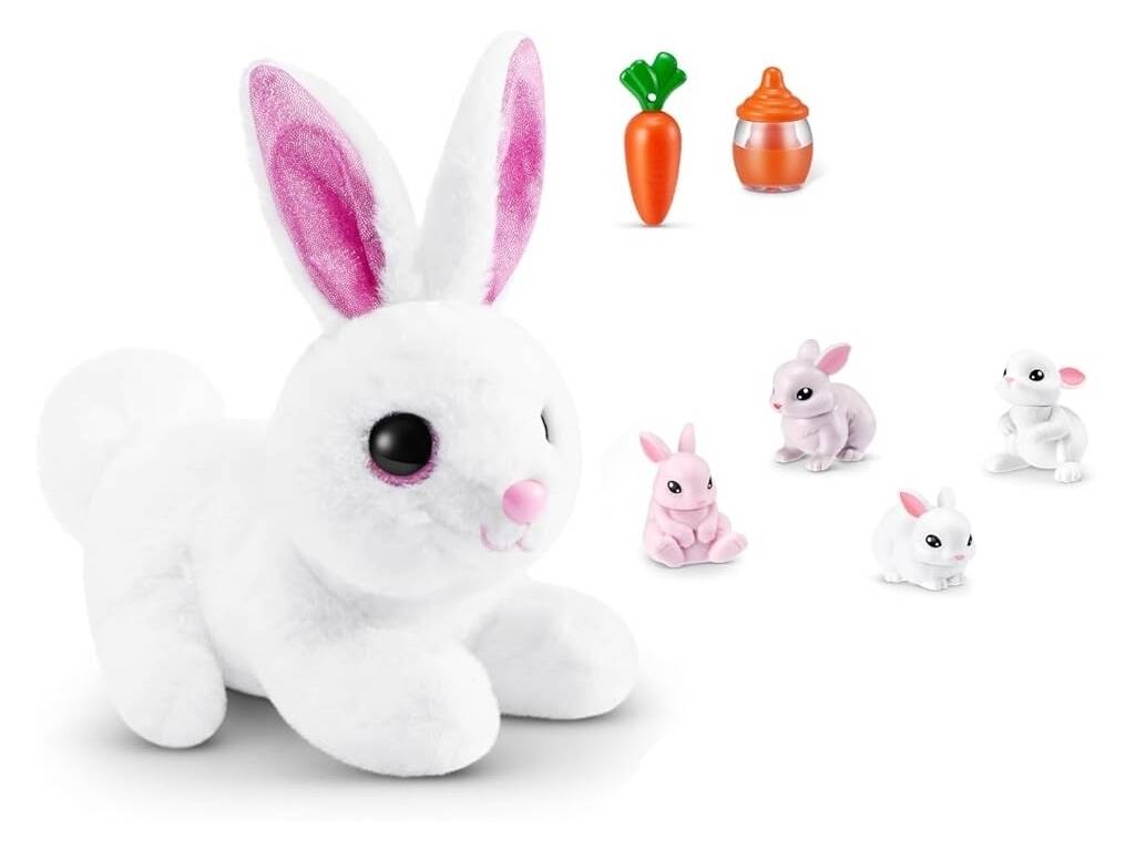 Pets Alive Mamma Bunny avec bébé surprise