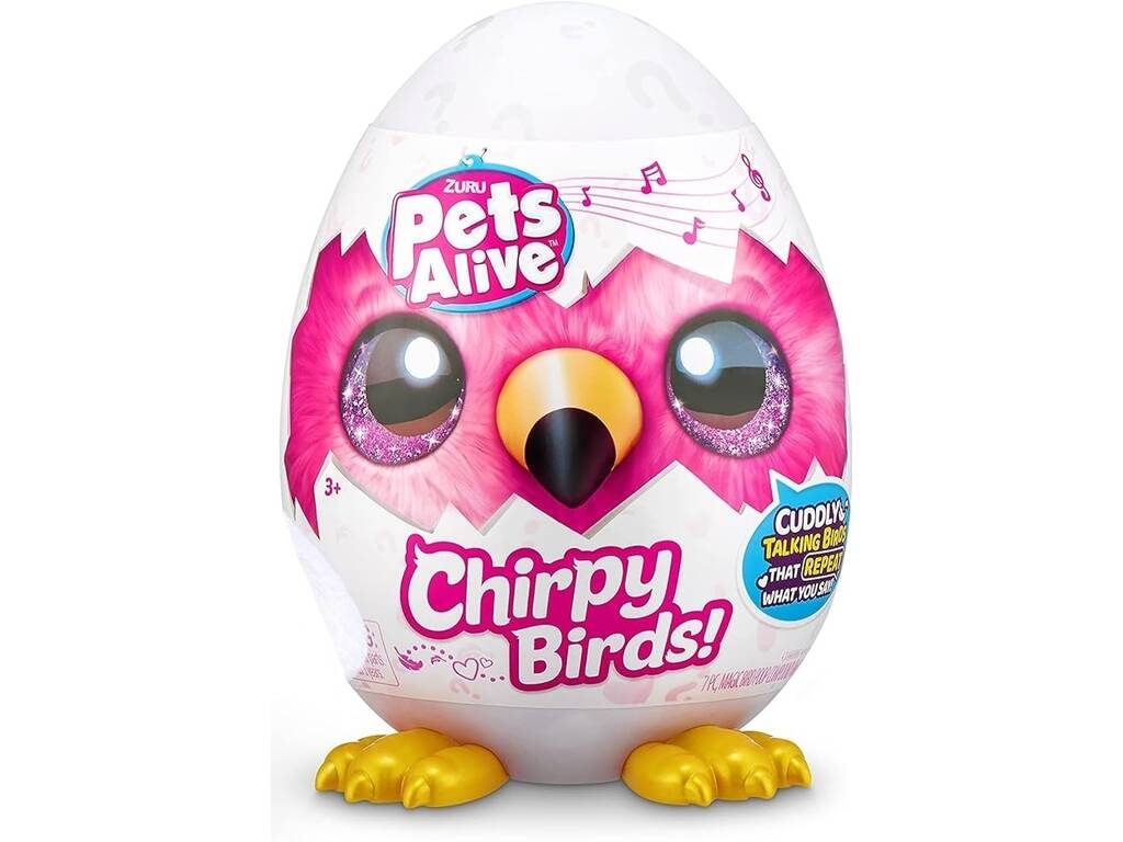 Pets Alive Œuf surprise Chripy Birds