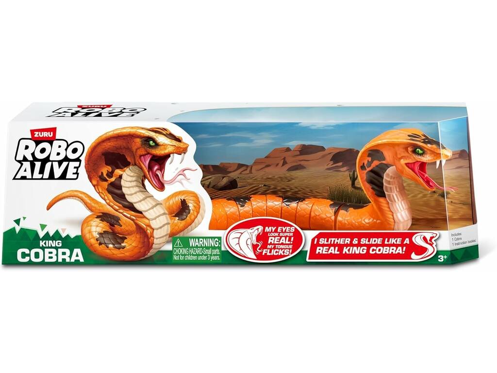 Zuru Robo Alive Cobra Real