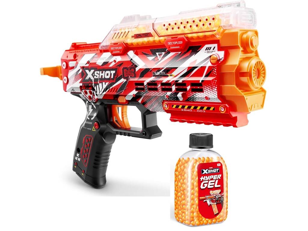 Zuru Xshot Lanceur Hyper Gel Singer avec 1 000 munitions