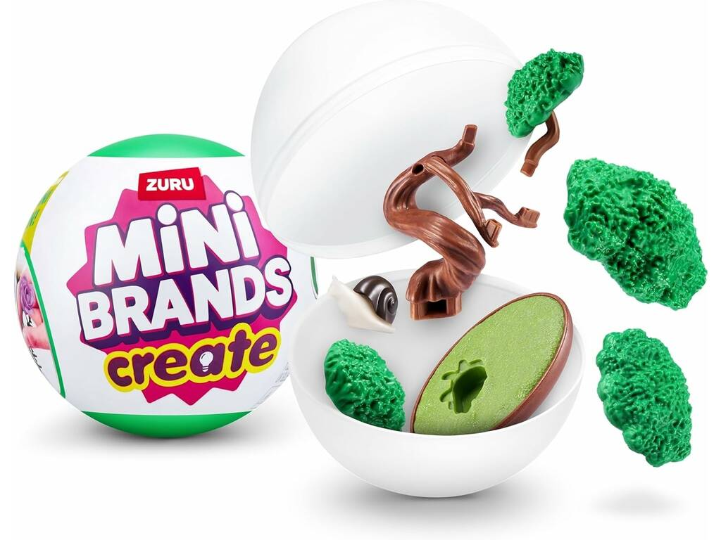 Zuru Mini Brands Create Bola Sorpresa Garden