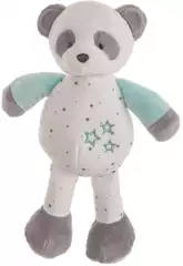 Peluche extra douce Baby Panda Aqua Marine de 30 cm