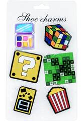 imagen Épingles décoratives pour Eva Clogs Gamer Pack 6 pcs.