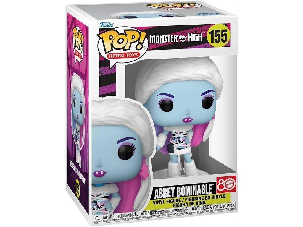 Funko Pop Retro Toys Monster High Figura Abbey Bominable