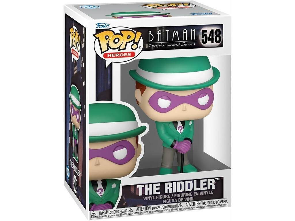 Funko Pop Heroes Batman The Animated Series Figura The Riddler