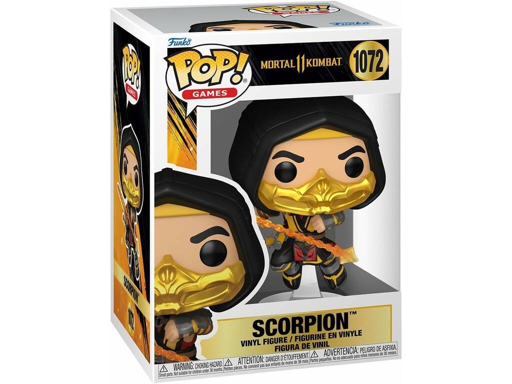 Funko Pop Games Mortal Kombat 11 Figura Scorpion
