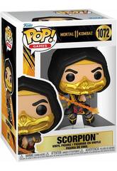 imagen Funko Pop Games Mortal Kombat 11 Figura Scorpion