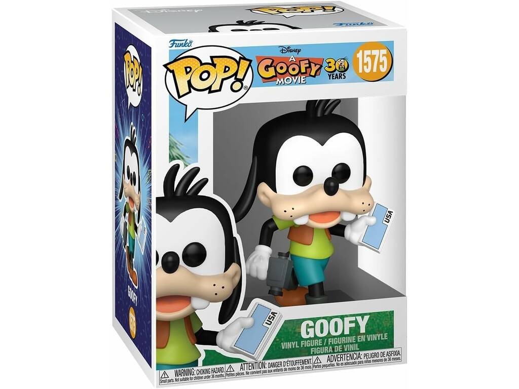 Funko Pop Disey A Goofy Movie 30 Years Figura Goofy