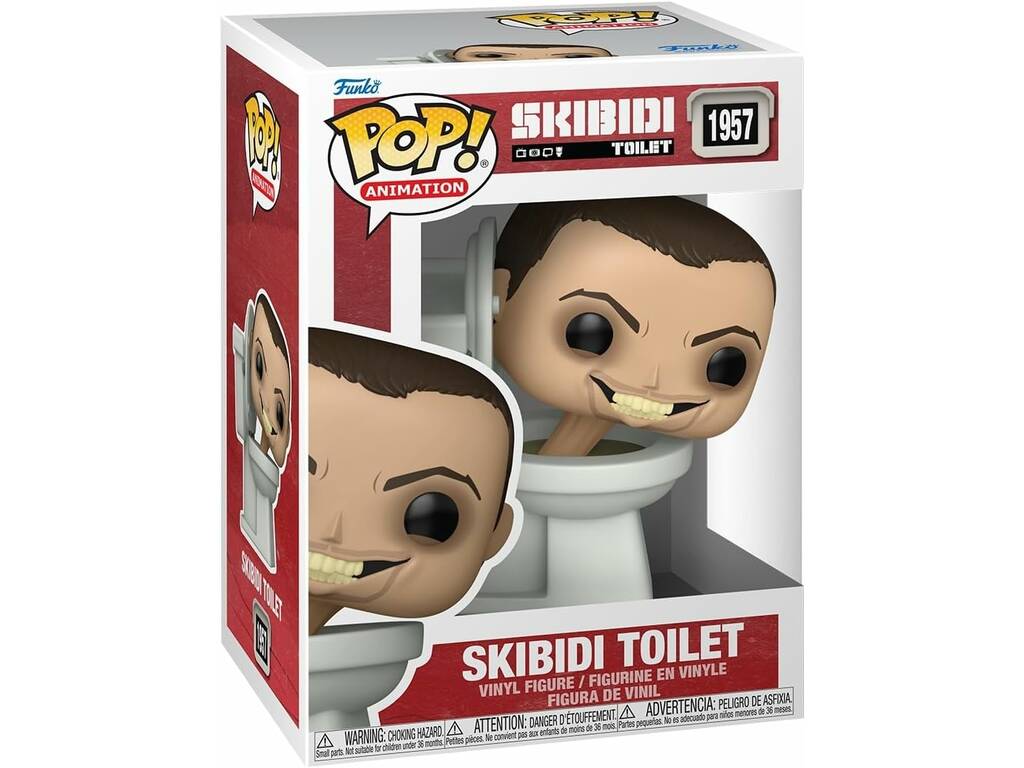 Funko Pop Animation Skibidi Toilet Figura Skibidi Toilet