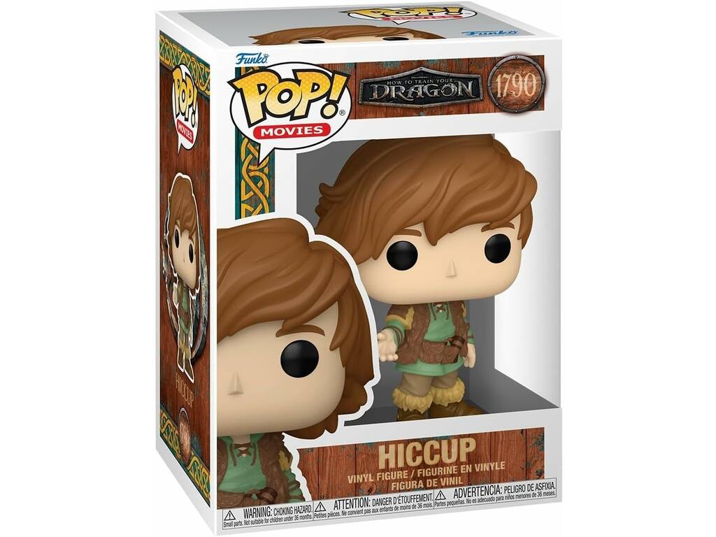 Funko Pop Movies Cómo Entrenar a Tu Dragón Figura Hiccup