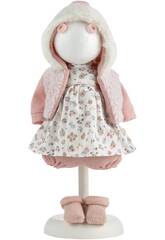 Robe de poupe 38 cm avec veste  capuche