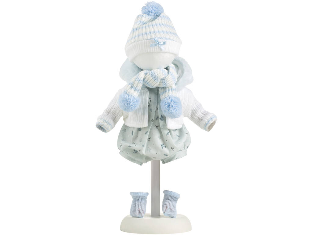 Poupée bleue de 38 cm