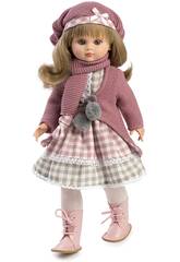 Poupée Fany Veste et bonnet roses de 40 cm