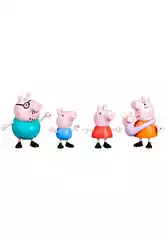 Peppa Pig Peppa et sa famille de cinq Pack