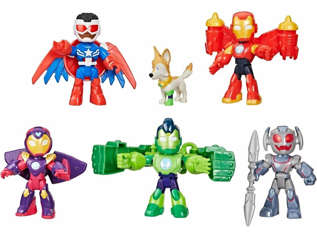Marvel Iron Man And His Awesome Friends Armoured Avengers Pack