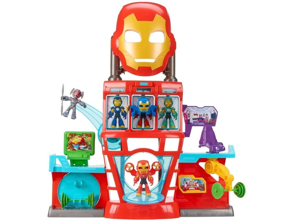 Marvel Iron Man et ses amis Iron Headquarters