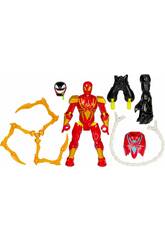 imagen Marvel MixMashers Figura Deluxe Iron Spider con Accesorios