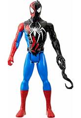 imagen Marvel Spiderman VenomVersus Figura Titán Spiderman de 29 cm