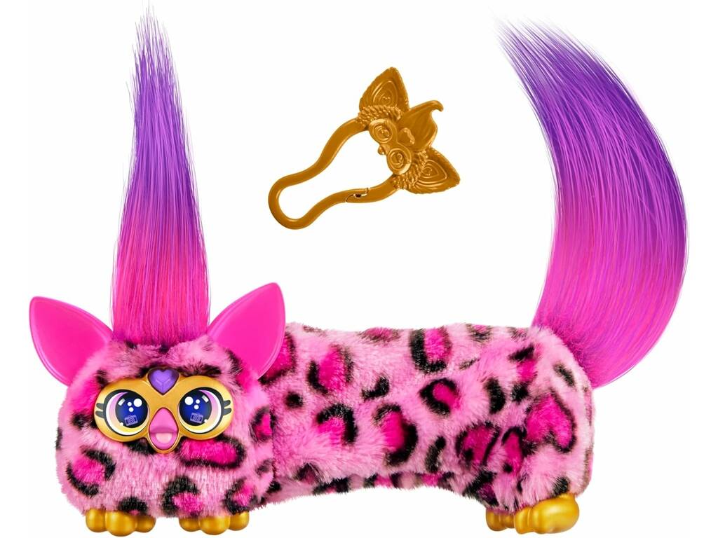 Furby Furblets DJ Peluche Kitt-Ee-Luv avec sons