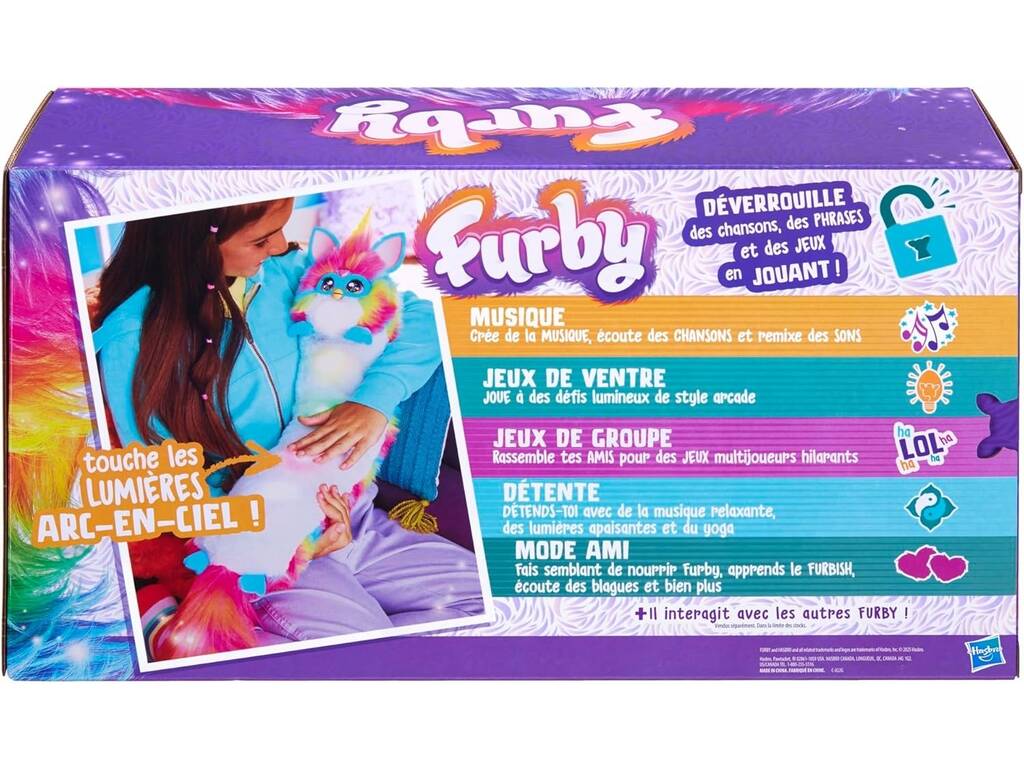 Furby Dj Arc-en-ciel