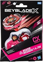 Beyblade X Trottola CX Reaper Incendio T 4-70K con Lanciatore