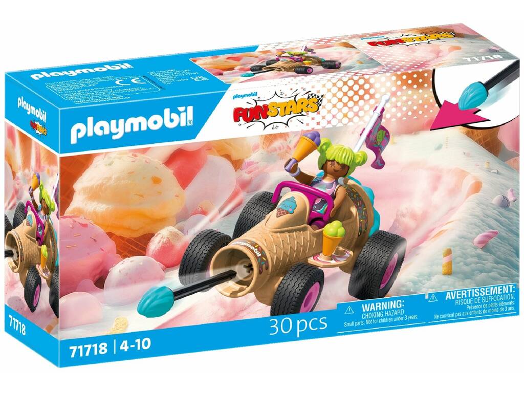 Playmobil FunStars Racing Cône de glace