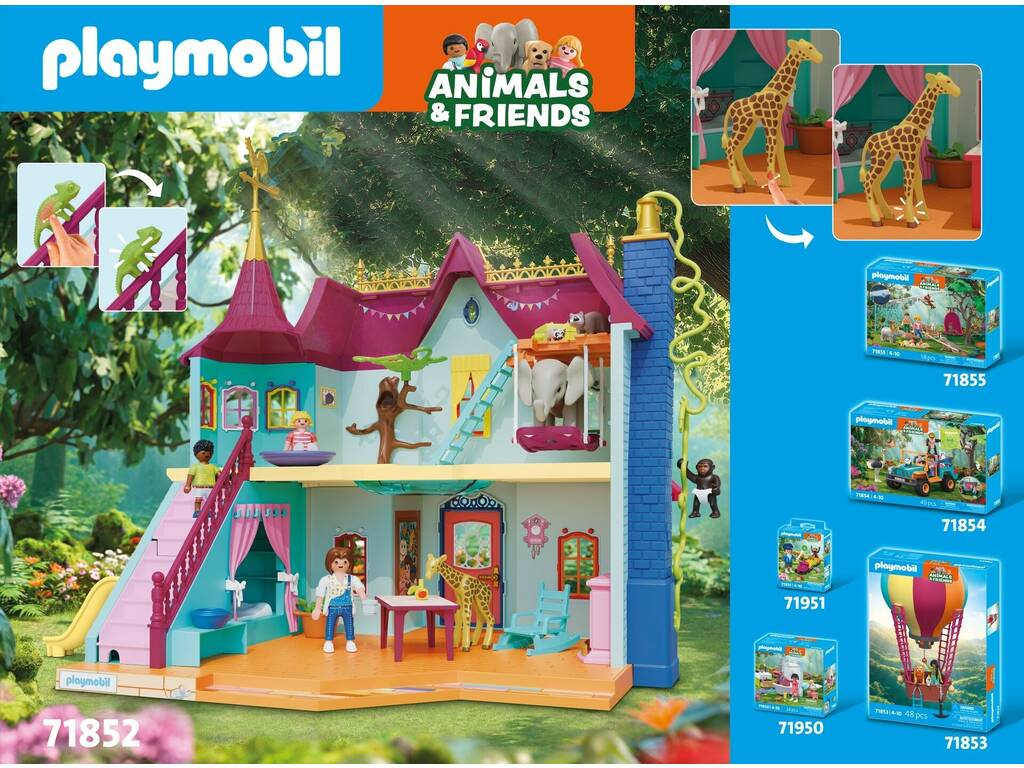 Playmobil Animals & Friends Maison des animaux