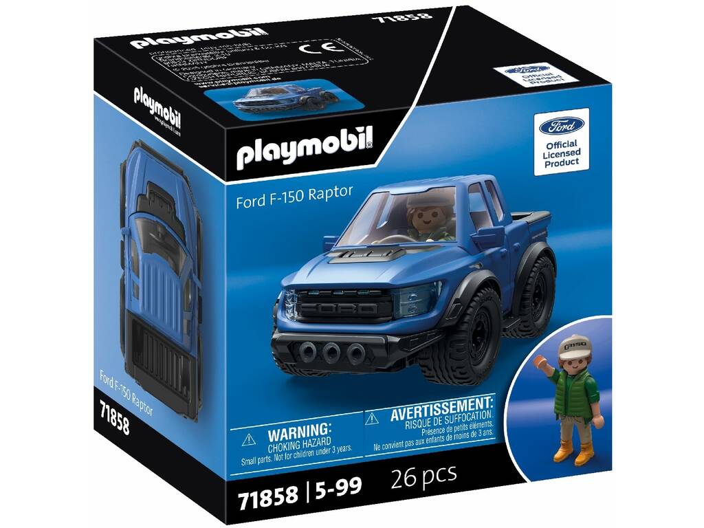 Playmobil Ford F-150 Raptor con Figura