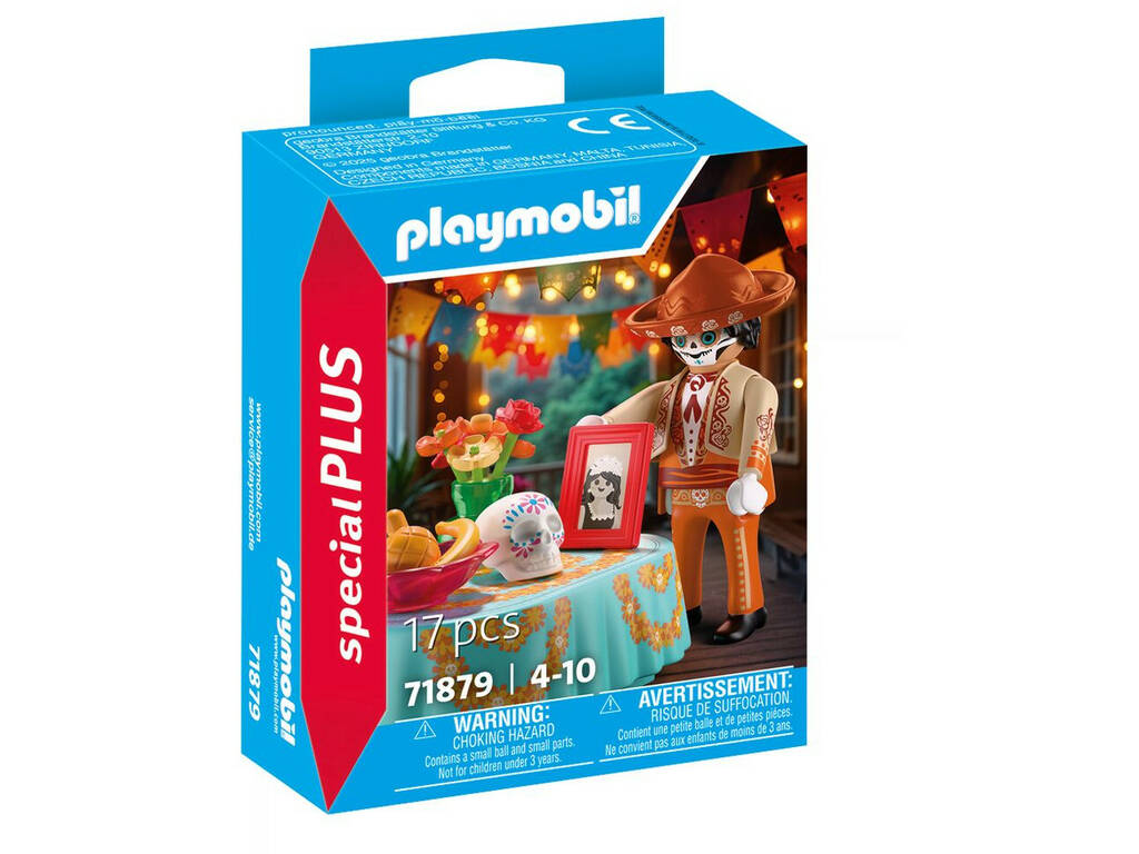 Playmobil Special Plus Figurine Jours des morts avec accessoires