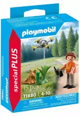 Playmobil Special Plus Set Salvataggio di un cerbiatto con drone