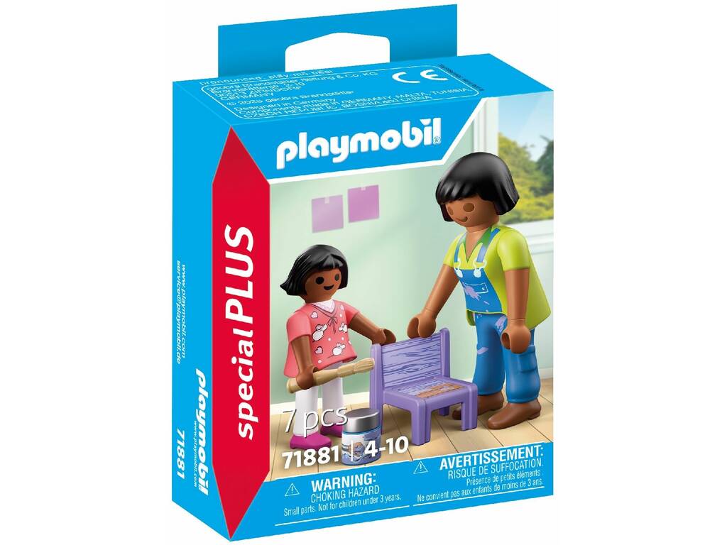 Playmobil Special Plus Set Restauration de meubles avec accessoires