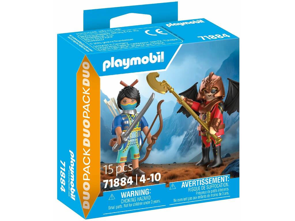 Playmobil Dou Pack Duel Novelmore VS Burnham