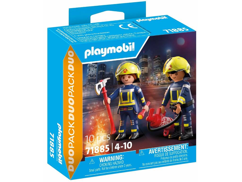 Playmobil Dou Pack Pompiers