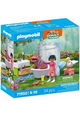 Playmobil Animals & Friends Divertido Baño