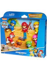 Patrulha Canina Rescue Wheels Pack 7 Figuras