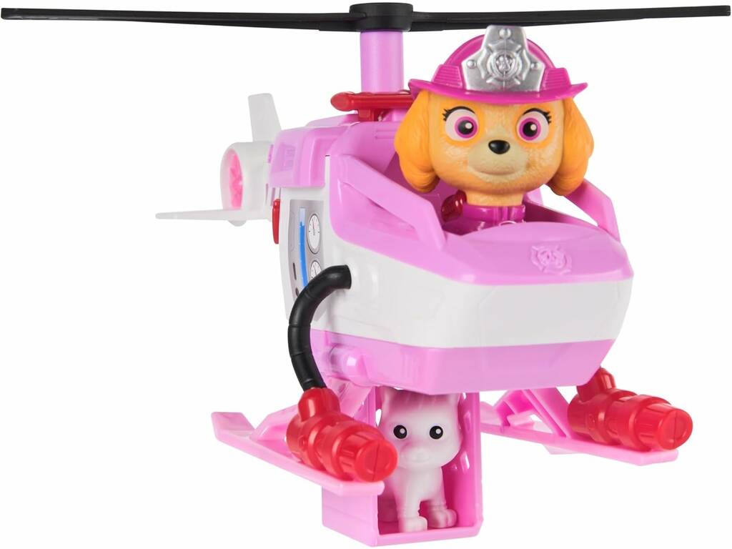 Patrulla Canina Fire Rescue Skye con Helicóptero de Bomberos