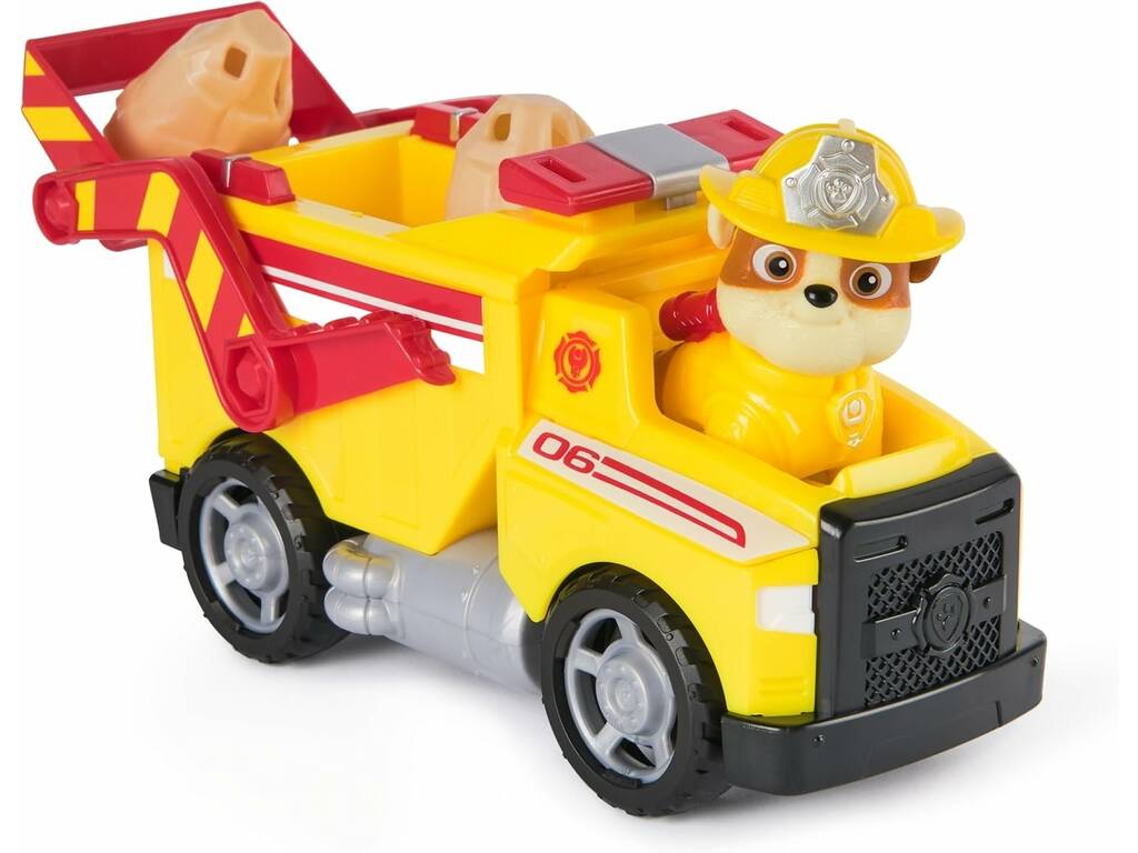 Patrulla Canina Fire Rescue Rubble con Vehículo de Carga de Bomberos
