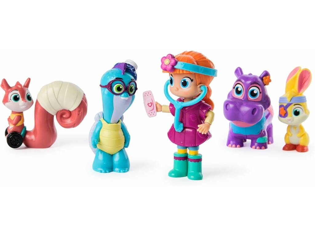 Vida The Vet Pack 5 figurines avec accessoires