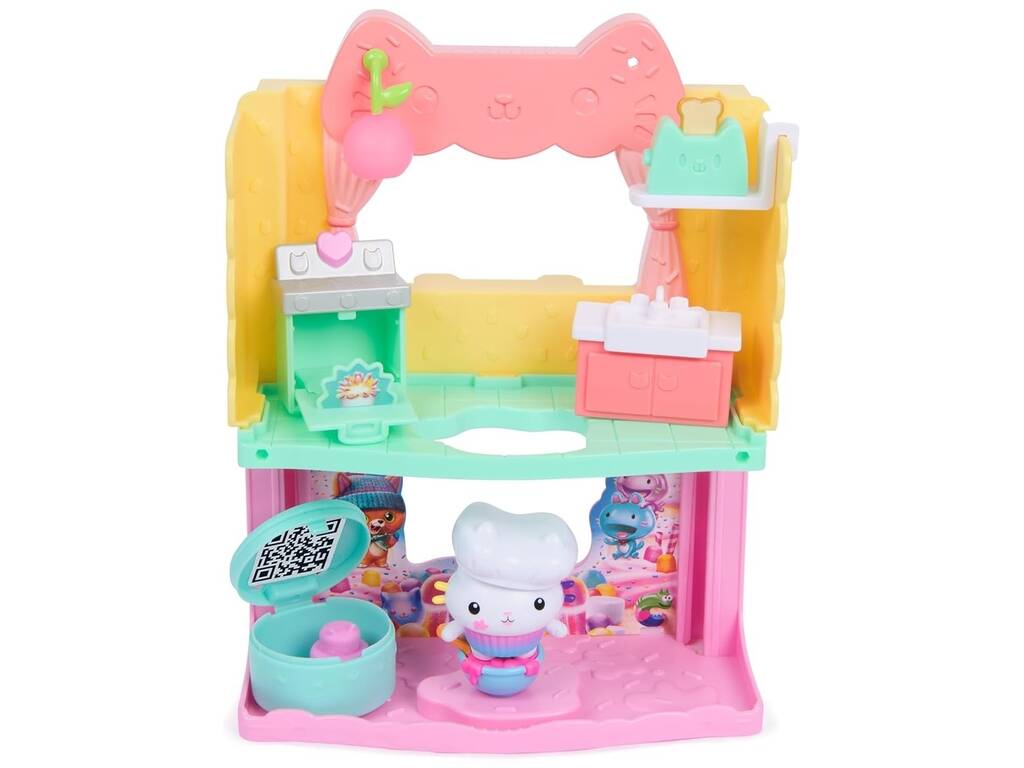 La maison de poupées Gabby Playset Chambre Cuisine Cakey
