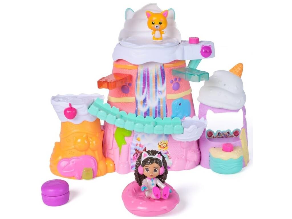 La maison de poupées Gabby Playset Montaña Dulce de Gabby avec figurines
