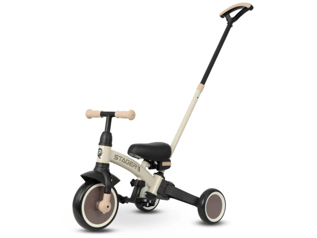 Triciclo y Bicicleta Stager 3 en 1 Beige