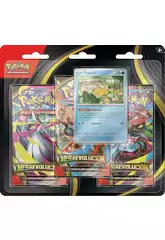 Pokémon TCG Méga-Évolution Blister avec 3 boosters et carte promo