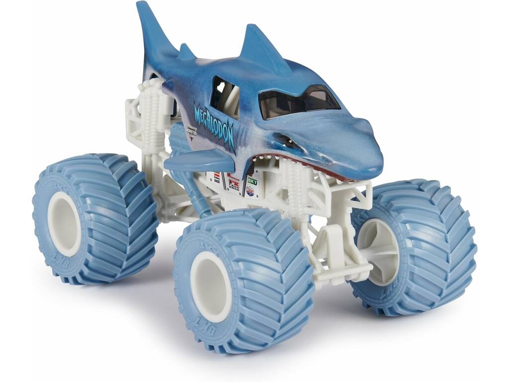 Monster Jam Véhicule Metal Megalodon 1:24