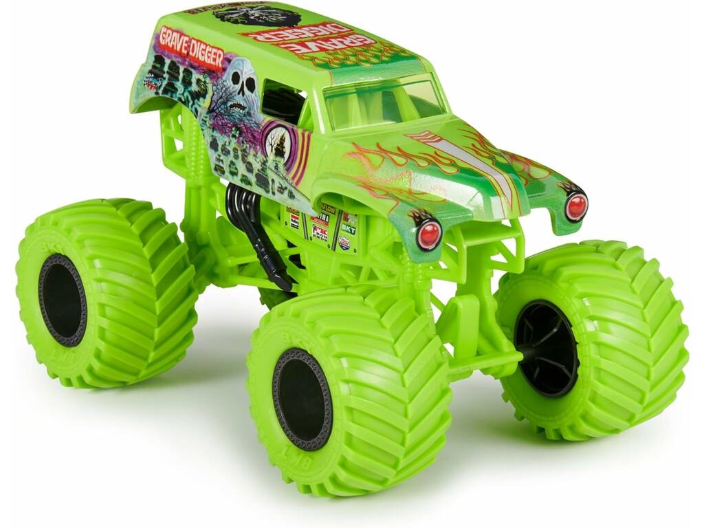Monster Jam Véhicule Metal Grave Digger 1:24