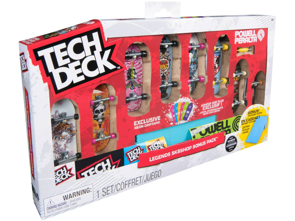 Tech Deck Legends Sk8shop Bonus Pack