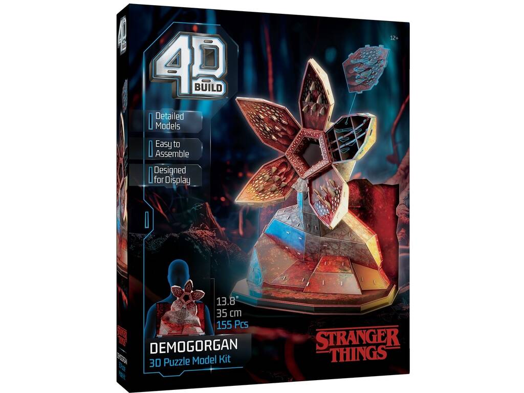 Puzzle 4D Build Stranger Things Demogorgon 155 pièces